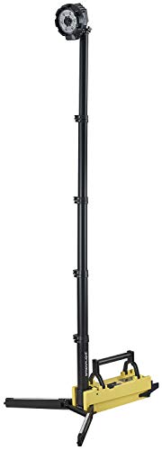 Streamlight 45681 Scene 5300-Lumen Taschenlampe mit Verlängerung, mit Wiederaufladbarem 230V AC/12V DC System und Schultergurt, Gelb von Streamlight