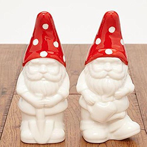 Garden Gnome Salt & Pepper Shaker Set von Streamline