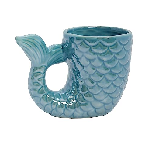 Streamline Mermaid Schwanz Kaffeetasse (Blau) von Streamline