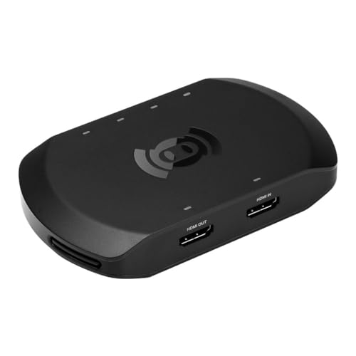 Capture 4K Streaming Gerät, 4K/30Hz Aufnahme, 4K@60Hz Passthrough, Ultra-Niedrige Latenz, Hohe Samplerate, VRR und HDR Unterstützung von Streamplify