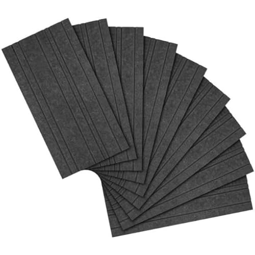 Streamplify Akustikpaneele 9-Pack - Akustikplatten Schalldämmung Wand - Schallabsorber Wand - Schallschutz Wand - Lärmschutz Wand Panel - Acoustic Panel von Streamplify