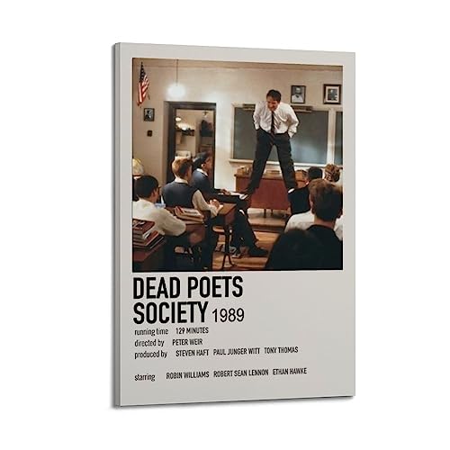 Dead Poets Society Poster, dekoratives Gemälde, Leinwand-Wandposter und Kunstdruck, modernes Familienschlafzimmer-Dekor-Poster, 20 x 30 cm von Street Art