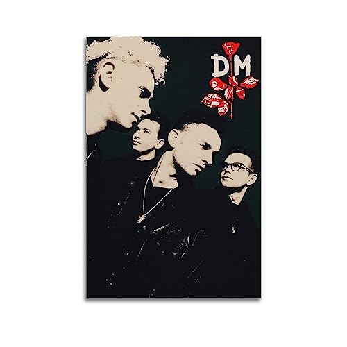 Depeche New Wave Mode Poster, dekoratives Gemälde, Leinwand, Wandposter und Kunstdruck, modernes Familienschlafzimmer-Dekor-Poster, 20 x 30 cm von Street Art