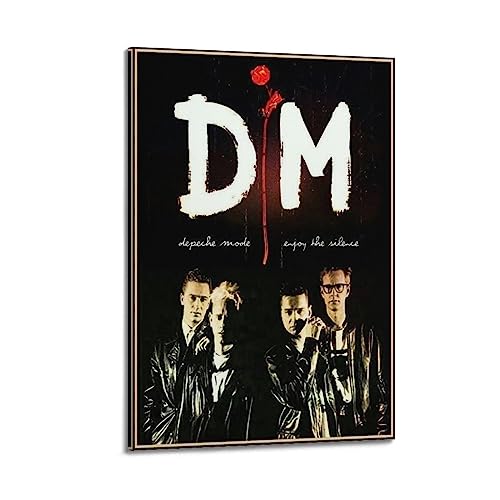 Depeche New Wave Mode Poster, dekoratives Gemälde, Leinwand, Wandposter und Kunstdruck, modernes Familienschlafzimmer-Dekor-Poster, 30 x 45 cm von Street Art