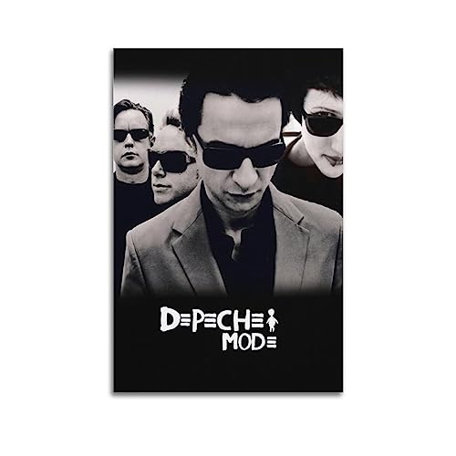 Depeche New Wave Mode Poster, dekoratives Gemälde, Leinwand, Wandposter und Kunstdruck, modernes Familienschlafzimmer-Dekor-Poster, 40 x 60 cm von Street Art