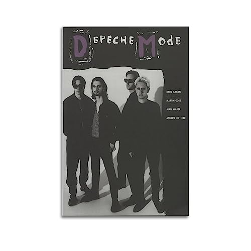 Depeche New Wave Mode Poster, dekoratives Gemälde, Leinwand, Wandposter und Kunstdruck, modernes Familienschlafzimmer-Dekor-Poster, 60 x 90 cm von Street Art