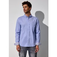 STREET ONE MEN Langarmhemd, aus reiner Baumwolle STREET ONE MEN Langarmhemd, aus reiner Baumwolle von Street One Men