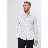 STREET ONE MEN Langarmhemd, mit grafischem Muster von Street One Men