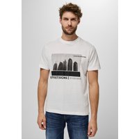 STREET ONE MEN Langarmshirt aus reiner Baumwolle STREET ONE MEN Langarmshirt aus reiner Baumwolle von Street One Men