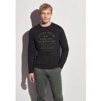 STREET ONE MEN Langarmshirt aus reiner Baumwolle STREET ONE MEN Langarmshirt aus reiner Baumwolle von Street One Men