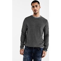 STREET ONE MEN Rundhalspullover, mit Rundhalsausschnitt von Street One Men
