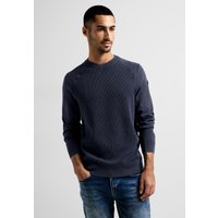 STREET ONE MEN Rundhalspullover von Street One Men