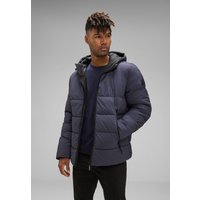 STREET ONE MEN Steppjacke, mit Kapuze, in Unifarbe von Street One Men