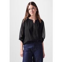 STREET ONE STUDIO Chiffonbluse, mit Rundhalsausschnitt von Street One Studio