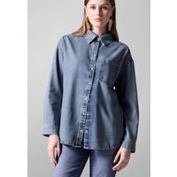 STREET ONE STUDIO Jeansbluse, aus softem Materialmix von Street One Studio