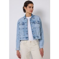 STREET ONE STUDIO Jeansjacke, ohne Kapuze, mit Brusttasche von Street One Studio