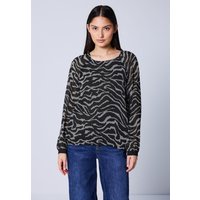 STREET ONE STUDIO Langarmbluse mit Elastiksaum STREET ONE STUDIO Langarmbluse mit Elastiksaum von Street One Studio