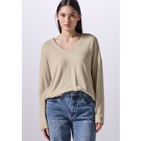 STREET ONE STUDIO Langarmshirt, aus softem Materialmix von Street One Studio