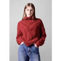 STREET ONE STUDIO Rollkragenpullover, aus softem Materialmix von Street One Studio