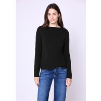 STREET ONE STUDIO Rundhalspullover in Unifarbe von Street One Studio