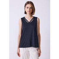 STREET ONE STUDIO Trägertop aus elastischem Materialmix STREET ONE STUDIO Trägertop aus elastischem Materialmix von Street One Studio