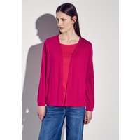 STREET ONE Cardigan, aus softem Materialmix von Street One