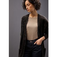 STREET ONE Cardigan lang und in Federgarn-Qualität, offen STREET ONE Cardigan lang und in Federgarn-Qualität, offen von Street One