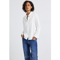 STREET ONE Hemdbluse aus reiner Baumwolle von Street One