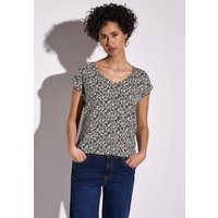STREET ONE Hemdbluse mit Rundhalsausschnitt STREET ONE Hemdbluse mit Rundhalsausschnitt von Street One