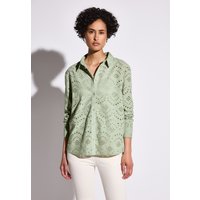 STREET ONE Langarmbluse aus reiner Baumwolle von Street One