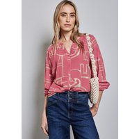 STREET ONE Langarmbluse, mit All-Over Print von Street One