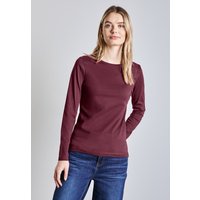 STREET ONE Langarmshirt, aus reiner Baumwolle von Street One