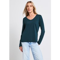 STREET ONE Langarmshirt im soften Baumwoll-Mix STREET ONE Langarmshirt im soften Baumwoll-Mix von Street One