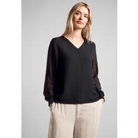 STREET ONE Langarmshirt mit V-Ausschnitt STREET ONE Langarmshirt mit V-Ausschnitt von Street One