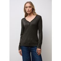 STREET ONE Langarmshirt im Glitzer-Look STREET ONE Langarmshirt im Glitzer-Look von Street One