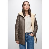 STREET ONE Lederimitatjacke mit Kapuze im Leder-Look und mit Fake Fur Details STREET ONE Lederimitatjacke mit Kapuze im Leder-Look und mit Fake Fur Details von Street One