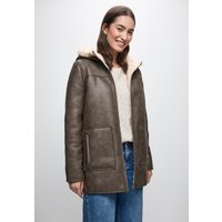 STREET ONE Lederimitatjacke mit Kapuze mit Teddy-Futter und Teddy-Kapuze STREET ONE Lederimitatjacke mit Kapuze mit Teddy-Futter und Teddy-Kapuze von Street One