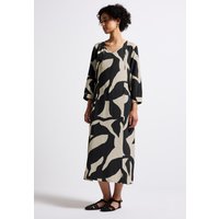 STREET ONE Midikleid Ohne Taschen mit grafischem Muster und 3/4 -Arm von Street One