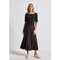 STREET ONE Midikleid, mit plissiertem Rockteil von Street One