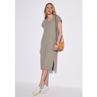 STREET ONE Midikleid mit Rippstruktur STREET ONE Midikleid mit Rippstruktur von Street One