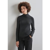 STREET ONE Rollkragenpullover mit Rippstruktur STREET ONE Rollkragenpullover mit Rippstruktur von Street One