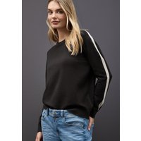 STREET ONE Rundhalspullover mit Rippbündchen STREET ONE Rundhalspullover mit Rippbündchen von Street One