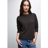 STREET ONE Rundhalspullover mit Rippbündchen von Street One
