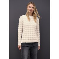 STREET ONE Rundhalspullover Kuschelige Federgarn-Qualität von Street One