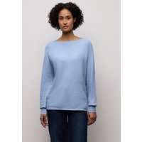 STREET ONE Rundhalspullover mit Rippbündchen von Street One