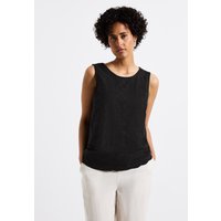 STREET ONE Rundhalsshirt aus softem Materialmix STREET ONE Rundhalsshirt aus softem Materialmix von Street One