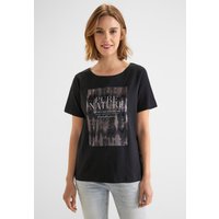 STREET ONE Rundhalsshirt, mit Rundhalsausschnitt von Street One