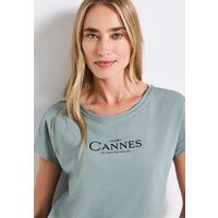 STREET ONE Shirttop mit Folien-Wording STREET ONE Shirttop mit Folien-Wording von Street One