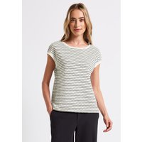 STREET ONE Shirttop mit Streifen Muster STREET ONE Shirttop mit Streifen Muster von Street One