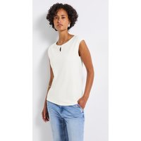 STREET ONE Shirttop "Style ADA" Rundhals mit Cut-Out-Detail von Street One